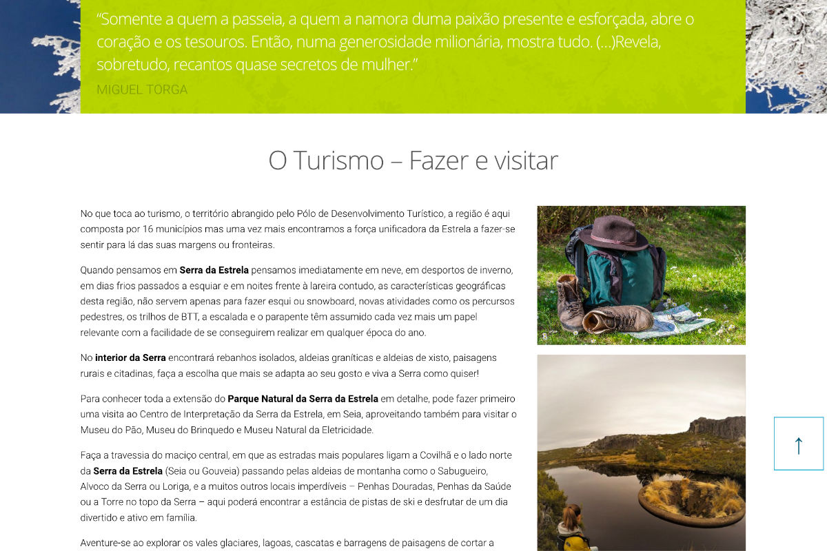 Sentir Serra da Estrela Sentir Serra da Estrela